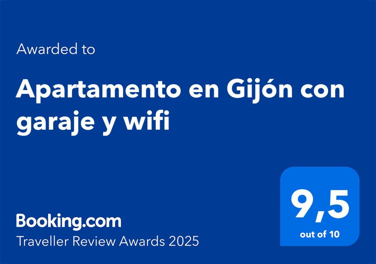 Apartamento En Gijon Con Garaje Y Wifi Ngoại thất bức ảnh